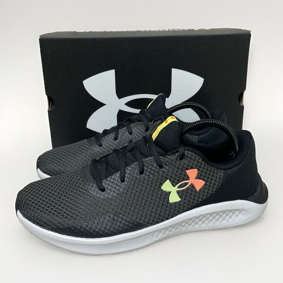Under Armour Other - Under Armour Men’s Charged Pursuit 3 Running Shoes sz 10 Gray Athletic Sneakers